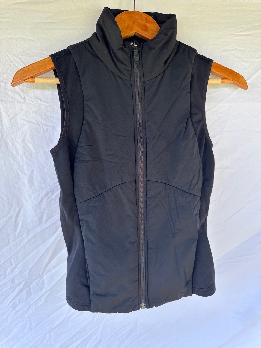 Lululemon Push Your Pace Vest 4 Black PrimaLoft Puffer Running Reflective